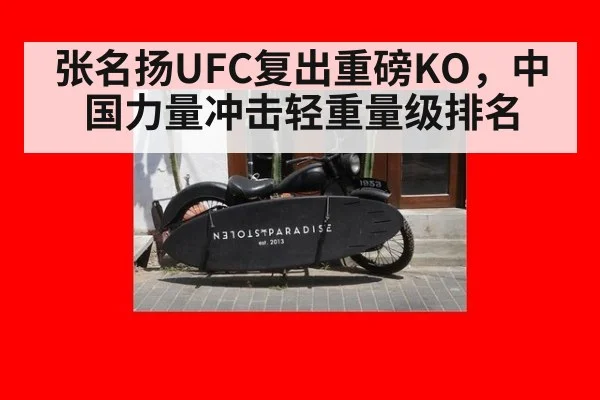 张名扬UFC复出重磅KO,中国力量冲击轻重量级排名